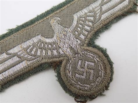 German Heer NCO Officer S M36 39 Breast Eagle Patch Damn Yankee