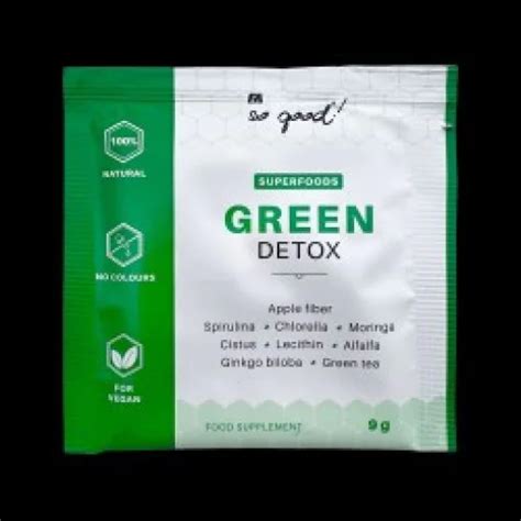 Green Detox Sachets So Good Superfoods 9 грама 1 доза 30816 Green Detox Sachets So Good