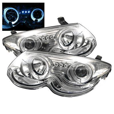 Chrysler M Clear Dual Halo Projector Headlights With