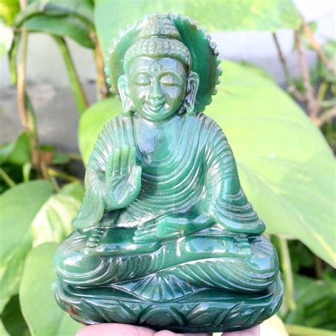 Green Jade Buddha Buddha Figure Meditation Buddha Peace | Etsy