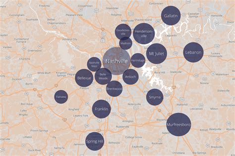 NASHVILLE SUB MARKET MAP - Centennial Retail Services