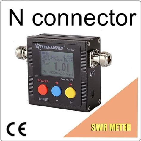 Surecom Sw Swr Meter Digital Vhf Uhf Mhz Vswr W Two