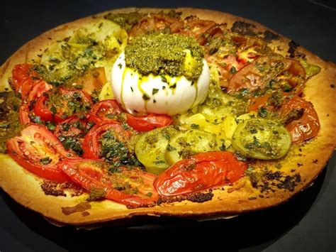 Recettes De Tarte Tomate Et Burrata