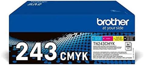 Brother TN 243Y Toner Cartridge Yellow Single Pack Standard Yield