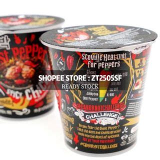 Limited Edition Carolina Reaper Spicy Chicken Flavour Dry Red Noodles 78g | Shopee Malaysia