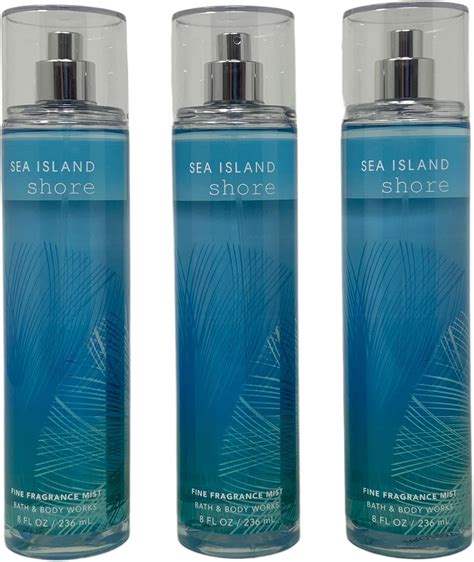 Bath Body Works SEA ISLAND SHORE Fine Fragrance Mist Value Pack Lot