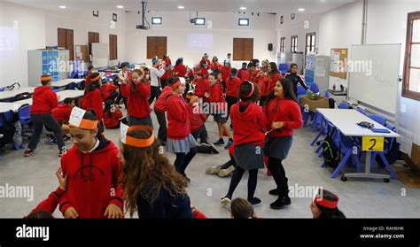 School classroom uniform spain hi-res stock photography and images - Alamy