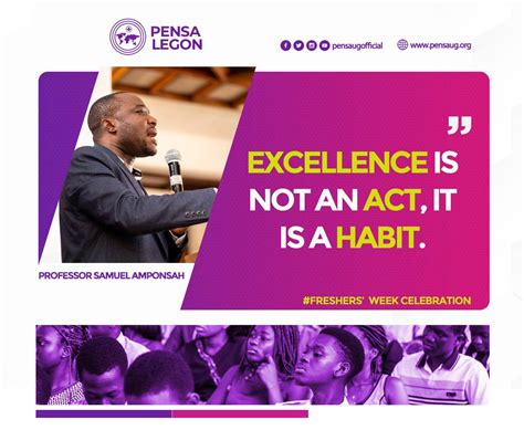 Pensa Ug On Twitter Excerpts From Pursuing Excellence During Our