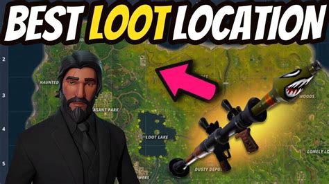 Best Place To Land For Legendary Loot And Easy Wins In Fortnite