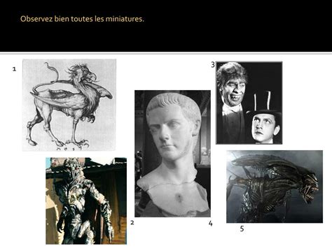 PPT Monstres et Monstruosités PowerPoint Presentation free download