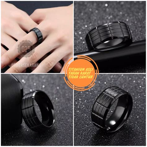 Jual CINCIN AKSESORIS FASHION PRIA COWOK TITANIUM THE WHEELS Shopee