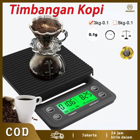 Timbangan Kopi Digital Kg Timbangan Digital Dengan Timer Timbangan