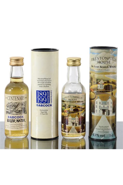 Morrison Bowmore Miniatures Including Prestonfield House X Cls