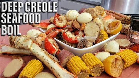 Deep Creole Seafood Boil Youtube