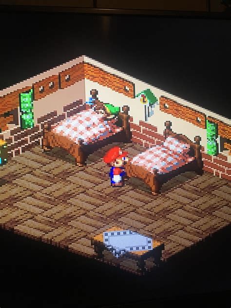 Was Playing Super Mario Rpg On My Snes Mini When I Noticed This Easter