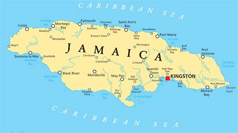 What is the Capital of Jamaica? | Mappr