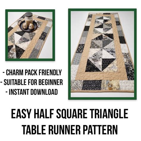 Table Runner Patterns For Quilting Etsy