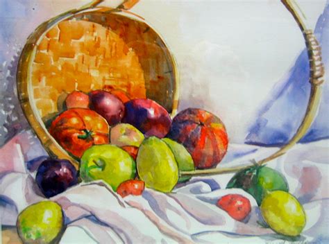 Still Life Painting Fruit at PaintingValley.com | Explore collection of ...