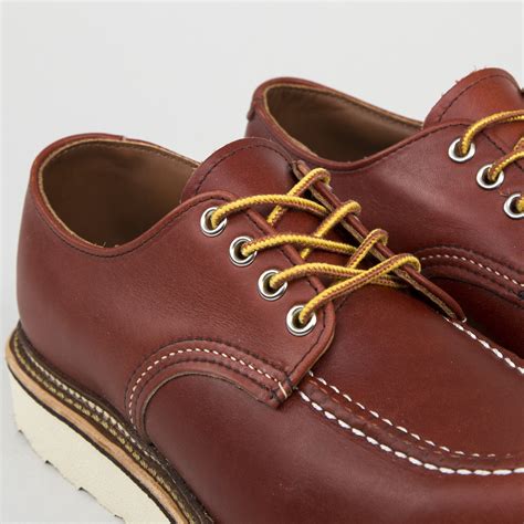 Red Wing 8103 Classic Oxford Moc Toe Shoes Pro Russet Portage Leather