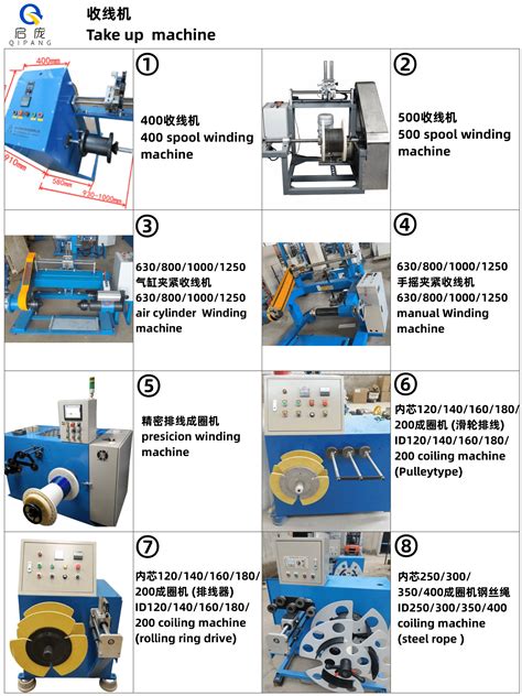 Qipang High Quality Steel Wire Spool Shaftless Pay Off Machinereel Take