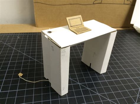 Cardboard Standing Desk Zach Rotholz