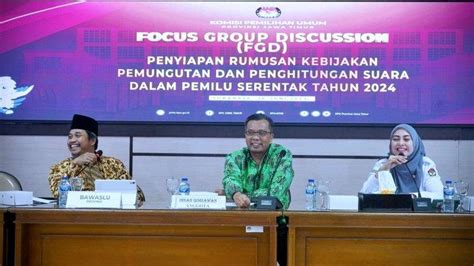 KPU Jatim Gelar FGD Rumusan Kebijakan Pemungutan Dan Penghitungan Suara