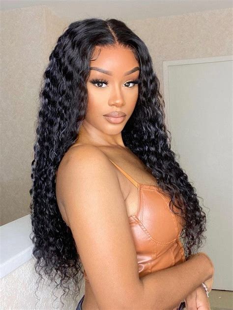 Yswigs Loose Curly Virgin Brazilian Human Hair Undetectable Dream Hd