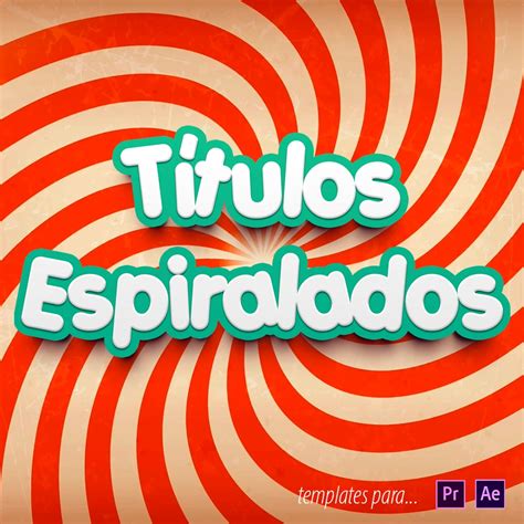 T Tulos Mogrts Espiralados Para Adobe Premiere Templates Para