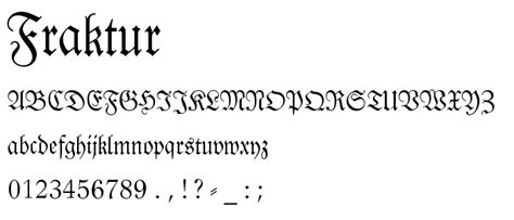 Fraktur Free Font Download - Font Supply