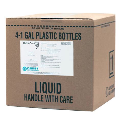Crest Ultrasonics Chem-Crest 905 Solution, Case/4 gal. 700905C