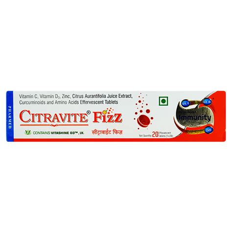 Buy Citravite Fizz Effervescent Tablet S Online At Upto Off