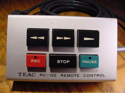 Teac Rc 120 Remote Control Vintage 110793918
