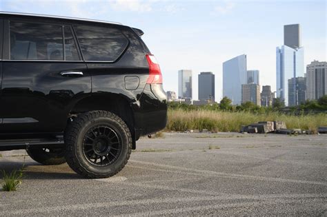 2010 Lexus Gx470 Black Rhino Sandstorm Black Wheel Pros