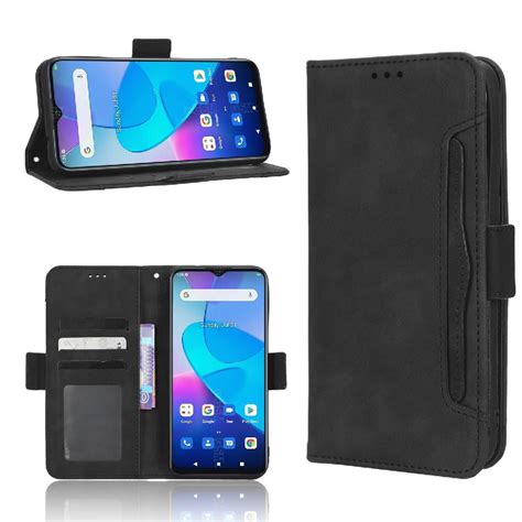 Case For Oukitel C Magnetic Closure Leather Wallet Cover Adjustable