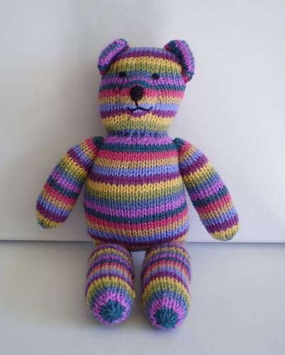 Ravelry Teddy Bear Stripes Pattern By Frankie Brown