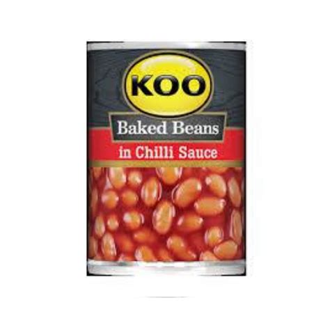 Koo Baked Beans In Chilli 420g — Aubergine Foods