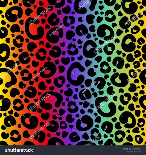 Colorful Leopard Print Backgrounds