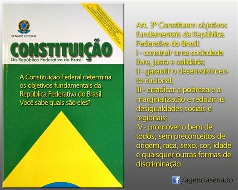 Construir Uma Sociedade Livre Justa E Solid Ria Um Dos Objetivos