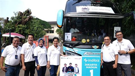 Indibiz Berangkatkan Peserta Mudik Asyik Bersama BUMN 2024