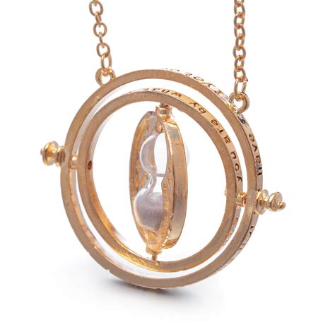 Disguise Harry Potter Hermione Granger Time Turner Necklace, Replica Hour Glass Pendant, Costume ...