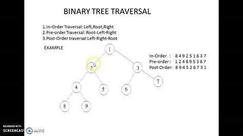 Binary Tree Traversal Youtube