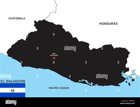 Mapa El Salvador Fotograf As E Im Genes De Alta Resoluci N Alamy