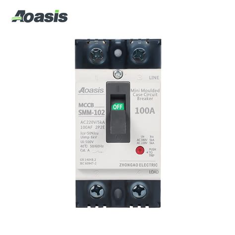 Aoasis Smm P Moulded Case Types Circuit Breaker V Ac Mccb A