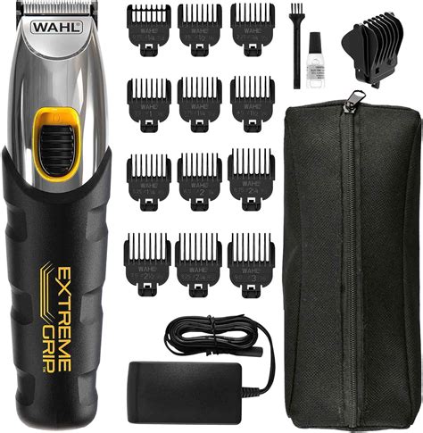 Wahl Extreme Grip Tondeuse Barbe Et Barbe Pour Homme Sans Fil Kit