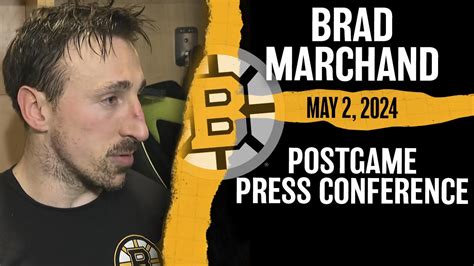 Bruins Captain Brad Marchand Reacts To Game 6 Loss Ready For Game 7