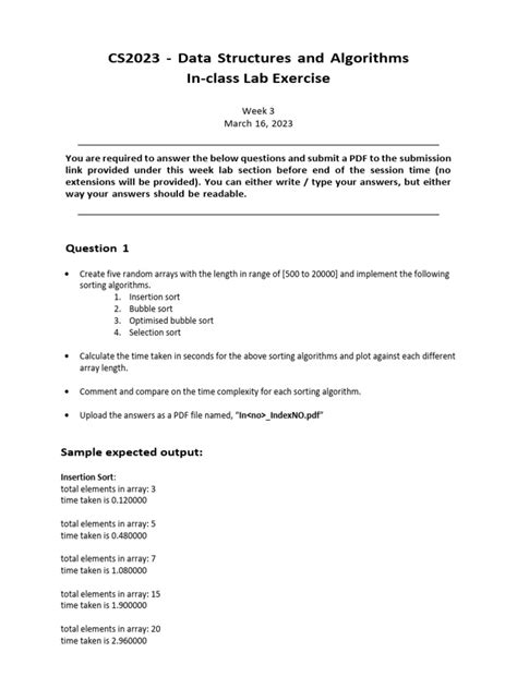 In Class Lab 3 Pdf