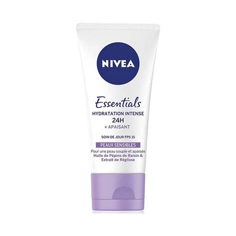 Nivea Soin De Jour Hydratation Intense H Apaisant Essentials Ml