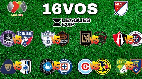 Fechas Horarios Y Canales Para Los Vos De Final Leagues Cup