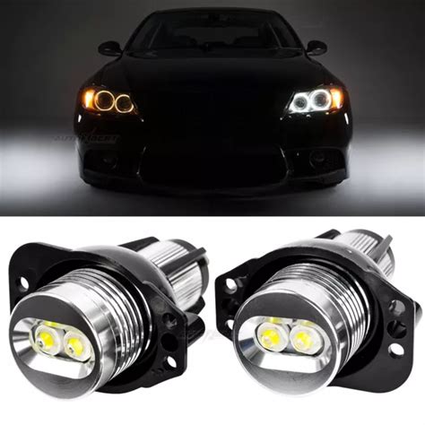 X Led Angel Eyes F R Bmw E E Xenon Weiss Standlicht F Rbmw Ringe