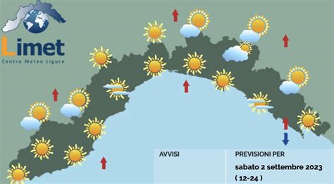 Meteo Sulla Liguria Tempo Sereno Con Qualche Velatura Temperature In